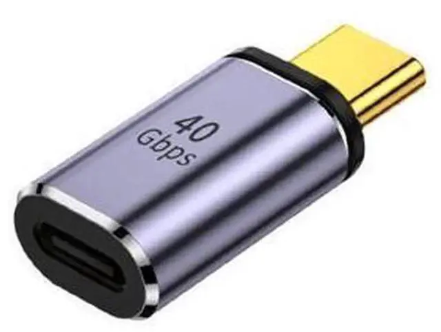 Alt view image 4 of 6 - USB4 Thunderbolt 3 Magnetic USB-C Adapter, 270 Degree Rotatable Type-C Magnet Connector, 40Gbps Data Transfer, 100W PD Fast Charging, 8K@60Hz Video Output