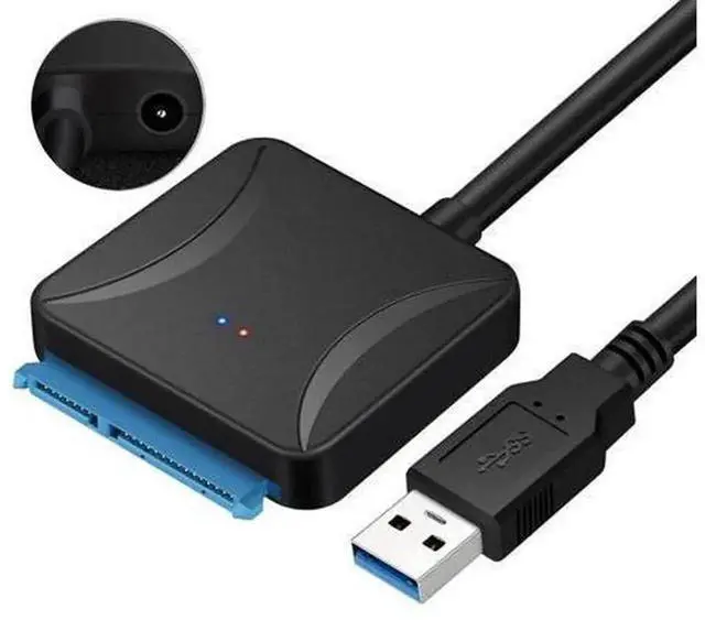Main image of USB 3.0 to IDE ATA Converter with USB 3.0 Hub, IDE Hard Drive Adapter for 2.5" & 3.5" HDD, Comes with Power Supply Cable