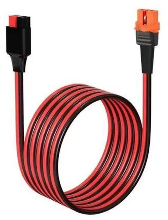 Main image of 12AWG XT60i Adapter Cable, XT60i Power Connector Wire for Solar Panel, RC Models, Portable Power Station, Heavy-Duty High Current Extension Cable