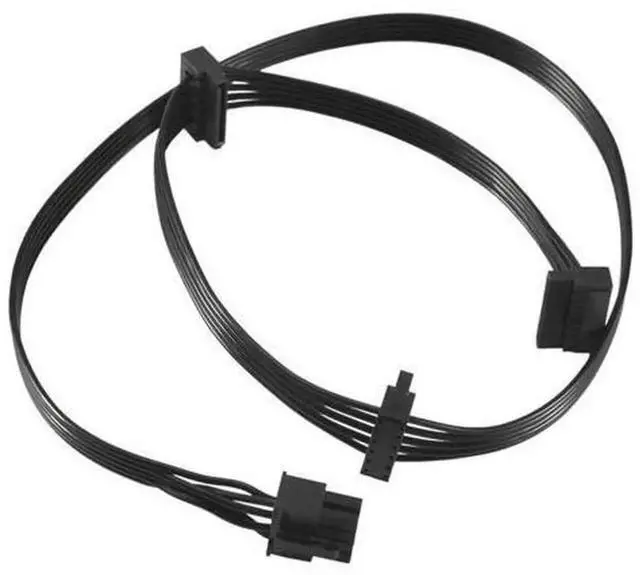 Main image of 8 Pin to 3 IDE Power Supply Cable, 1 to 3 Splitter Cable Compatible with Cougar CMX1200 CMX1000 CMX800 CMX700 CMX550 Modular Power Supply