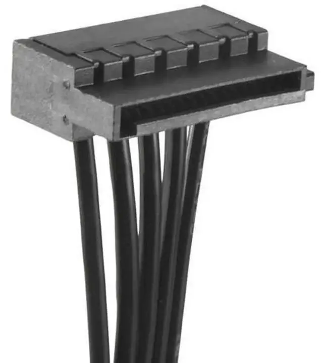 Alt view image 4 of 4 - 8 Pin to 3 IDE Power Supply Cable, 1 to 3 Splitter Cable Compatible with Cougar CMX1200 CMX1000 CMX800 CMX700 CMX550 Modular Power Supply