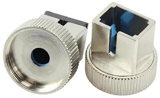 Alt view image 2 of 2 - 5PCS SC Adapter for Optical Power Meter, 2.5MM SC Connector M16 Fiber Optic Power Meter SC Conversion Adapter