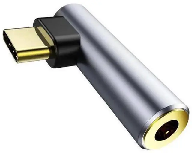 Main image of Right Angle USB Type C to 3.5mm Female Headphone Jack Adapter, Built-in DAC Chip HiFi Stereo AUX Audio Dongle, USB-C to 3.5mm Audio Converter for Type-C Smartphones & Laptops