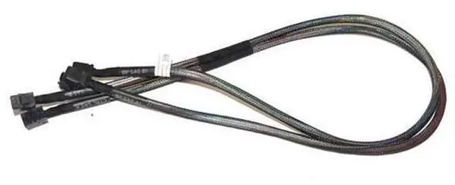 Alt view image 4 of 7 - Mini SAS HD SFF-8643 Cable, A1 B1 PCI SAS RAID Cable PN 8T05V / 08T05V CN-08T05V, Compatible with Dell PowerEdge R730XD Server & H730P RAID Controller, Internal Storage Backplane Connection Wire