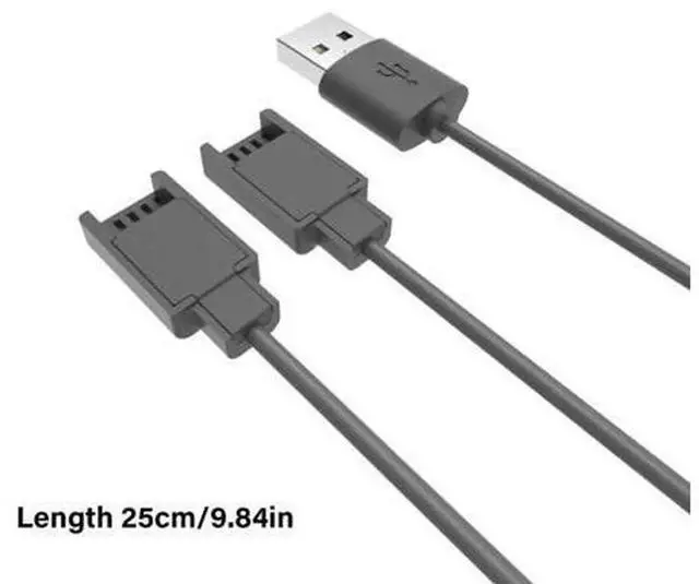 Main image of 2 in 1 Joycon Charger Cable, 2.5m Portable Charging Cord for Nintendo Switch & Switch OLED Joy Pad Controller, Dual Charging Cable Simultaneously Charge Two Joy-Con Controllers