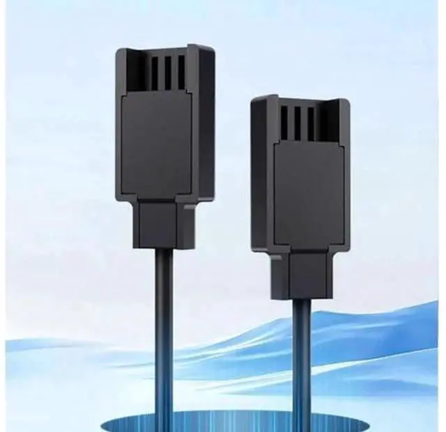 Alt view image 3 of 3 - 2 in 1 Joycon Charger Cable, 2.5m Portable Charging Cord for Nintendo Switch & Switch OLED Joy Pad Controller, Dual Charging Cable Simultaneously Charge Two Joy-Con Controllers
