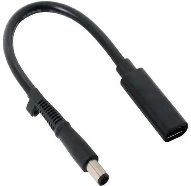 Main image of USB-C Female to DC 7.4x5.0mm PD Charging Trigger Cable, Type-C Female Input to DC Power Cord, Negotiates 18-20V PD Voltage for Laptop, Convert USB-C PD Charger to Power Notebook