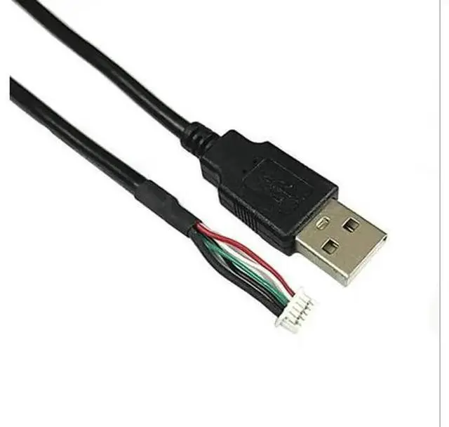 Main image of Custom USB to PH1.25mm Pitch 5Pin Terminal Cable, Small PH1.25 5P Connector USB Data Wire for Advertising Player, Commercial Display Screen Internal Connection Wiring