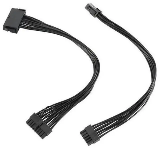 Alt view image 3 of 4 - 2 Set ATX 24Pin to 18Pin & 8Pin to 12Pin Power Adapter Cable Kit, Mainboard Power Conversion Cables Compatible with HP Z440 Z640 Workstation Motherboard Power Supply Modification