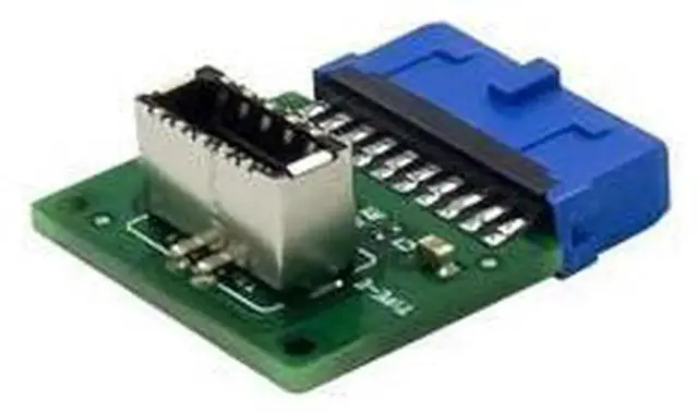 Main image of USB 3.0 Internal 20Pin Header to USB 3.1/3.2 Type-E Adapter, 20Pin to 19Pin Converter Riser for PC Motherboard, Convert Internal USB3.0 Header to Front Panel Type-C Type-E Port