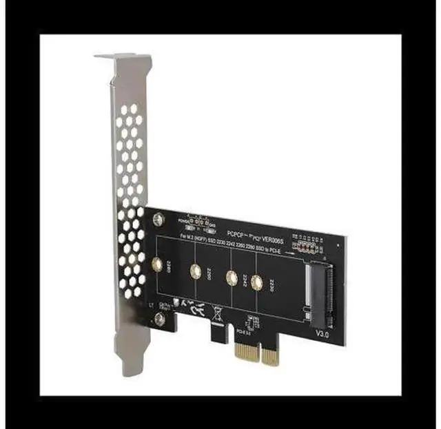 Main image of M.2 NVME PCIe Adapter Card, M.2 NGFF M-Key SSD to PCIe 3.0 X1 Expansion Card, M2 to PCI Express 3.0 x1 Converter for Desktop PCIe Slot Storage Upgrade