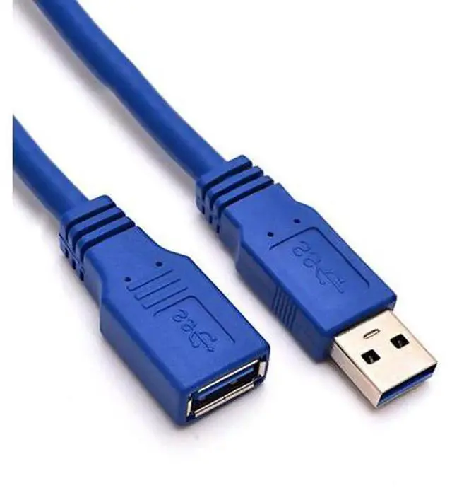 Main image of USB 3.0 Extension Cable, USB Type A Male to Type A Female High Speed Extension Cord, 5Gbps Data Transfer USB3.0 Extender Adapter for USB Flash Drive, Webcam, Keyboard, Mouse, External Hard Drive