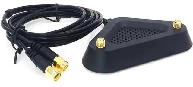 Alt view image 3 of 4 - 2.4G 5G Dual Band WiFi Antenna, 8DB High Gain SMA Antenna with Magnetic Suction Base, Extension Cable Wireless Network Antenna for WiFi Router, Wireless Network Card, Wireless Adapter