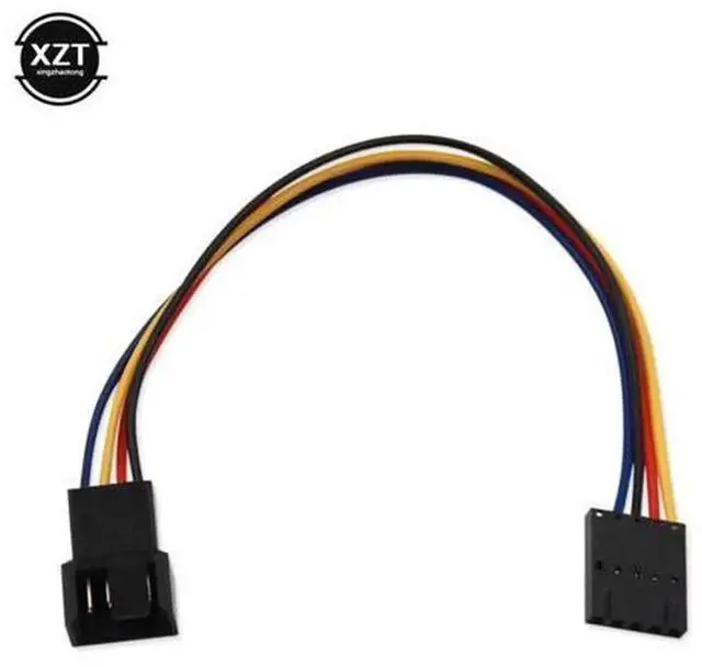 Alt view image 3 of 3 - 18CM 5 Pin 4 Wire PWM Fan Extension Cable Dedicated for DELL, CPU & Chassis Cooling Fan Adapter Connector Cord, 5Pin 4-Wire Computer Case PWM Fan Extension Adapter Cable
