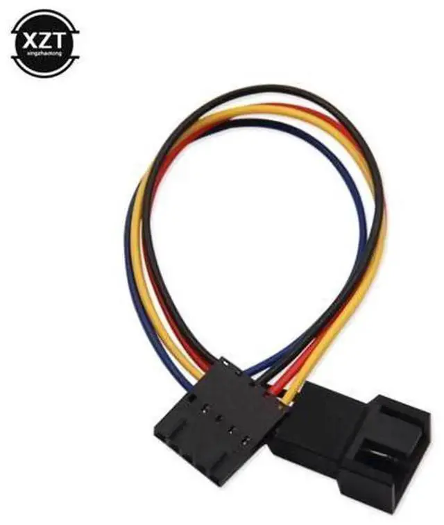 Alt view image 2 of 3 - 18CM 5 Pin 4 Wire PWM Fan Extension Cable Dedicated for DELL, CPU & Chassis Cooling Fan Adapter Connector Cord, 5Pin 4-Wire Computer Case PWM Fan Extension Adapter Cable