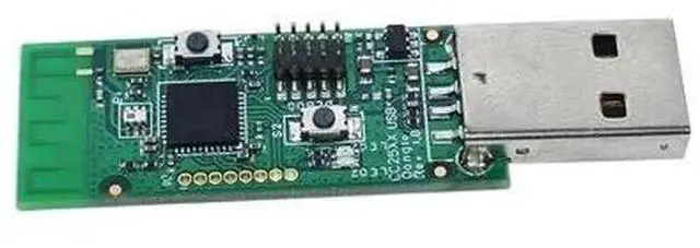 Alt view image 3 of 6 - CC2531 USB Dongle Wireless Packet Capture Module with Antenna, 2.4GHz Packet Protocol Analysis Sniffer Adapter, Compatible with CC2530 CC2540 for Zigbee & BLE Debugging