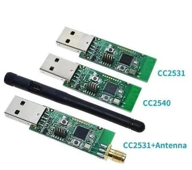 Alt view image 5 of 6 - CC2531 USB Dongle Wireless Packet Capture Module with Antenna, 2.4GHz Packet Protocol Analysis Sniffer Adapter, Compatible with CC2530 CC2540 for Zigbee & BLE Debugging