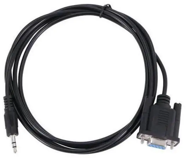 Main image of 6FT DB9 9Pin Female to 3.5mm TRS Stereo Male Serial Cable, DB9 Female to 1/8 Inch Audio TRS Plug Serial Communication Data Cord for Instrument Debugging