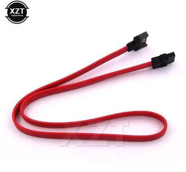 Alt view image 2 of 5 - 50CM SATA3 Serial ATA Data Extension Cable, 6Gbps SATA 7 Pin Port Saver Cord, SATA III 3.0 Hard Drive Extension Wire Compatible with Desktop PC HDD, SSD Solid State Drives