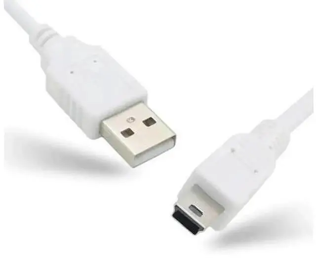 Main image of Mini 5Pin USB Power Charging Cable, Mini USB Data Cord Compatible with TI-84 Plus CE, TI 84 Plus C Silver Edition Graphing Calculator, Replacement Charger Wire for Texas Instruments Calculators