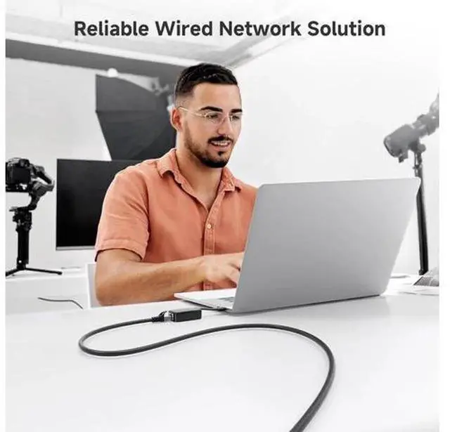 Alt view image 2 of 7 - Cable Matters 5-Pack Snagless Cat 6 Ethernet Cable 3ft, 10Gbps High Speed Cat6 Network Cord, Short RJ45 Patch Cable Black for Modem, Router, PC, Game Console, Home & Office Wired Network