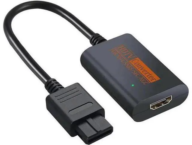 Alt view image 2 of 3 - NGC/SNES/N64 to HDMI-Compatible Converter Adapter, Digital HD Video Cable for Nintendo 64, GameCube, Super Nintendo, Plug and Play, Full Digital Signal Output, Retro Game Console HD Display Connection