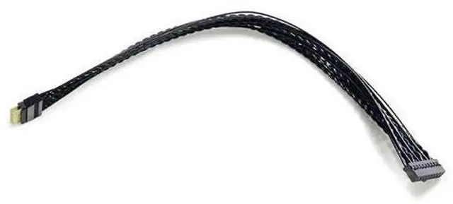 Main image of Black USB3.0 19Pin Motherboard Header Extension Cable, Internal Chassis Wiring Cord for PC Case Front I/O Panel, Male to Female USB 3.0 Header Cable for Desktop DIY Assembly, Hardware Upgrade and Chas