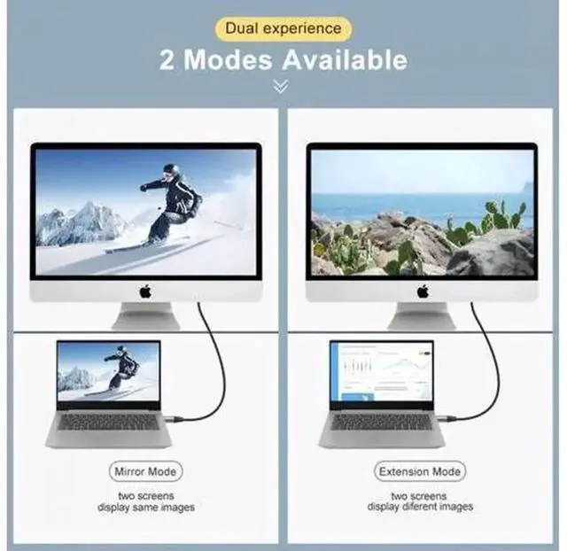 Alt view image 5 of 7 - DP-014 Mini DisplayPort 1.4 Cable, Mini DP to MiniDP Ultra-HD Video Cord, Supports 8K@60Hz, 4K@144Hz (7680×4320), Compatible with PC, Laptop, Monitor and HD Television