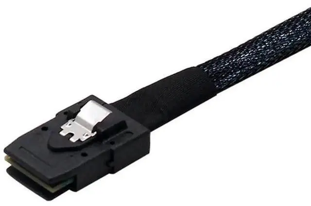 Alt view image 5 of 5 - 1M Mini SAS SFF-8087 36Pin Male to 4X SATA 7Pin Female Fan-Out Cable, 3.3FT Internal Multi-Lane Breakout Cable for RAID Controller, Server HDD SSD Storage Connection
