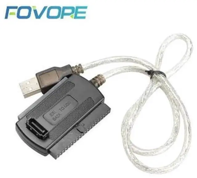 Main image of USB 2.0 to PATA IDE Hard Drive Adapter Converter Cable, for 2.5Inch & 3.5Inch IDE PATA HDD, OldType Legacy Hard Disk Data Read, Backup & File Recovery Tool