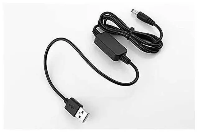 Alt view image 2 of 2 - USB DC 5V to 12V StepUp Converter Power Cable, USB Voltage Boost Converter Cord, Convert 5V USB Input to 12V Output for Camera, Desk Lamp, Speakers, Bluetooth Headset and Small 12V Powered Devices