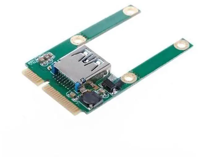 Main image of Mini PCIE to USB 3.0 Adapter Converter Card, 5Gbps Mini PCI Express to USB3.0 Expansion Module for Laptop Notebook Industrial Mini PC, Standard Mini PCIe Slot, Support Windows Linux