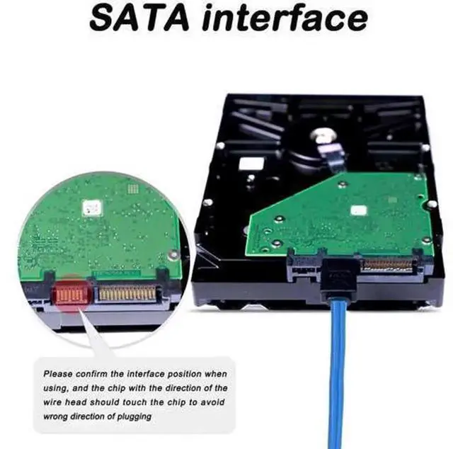 Alt view image 5 of 7 - DaKuan 12Pack SATA III 6Gbps Cables, Straight & 90 Degree RightAngle SATA Cables with Locking Latch, 6 Black & 6 Blue for Desktop PC Motherboard HDD SSD Internal Chassis Wiring
