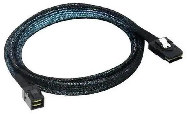 Main image of 1M SFF8643 to SFF8087 Mini SAS HD Cable, 12Gbps to 6Gbps Server Storage Cable, RAID Array Controller Card to Hard Drive Backplane Connection Cord for Server Internal Storage System