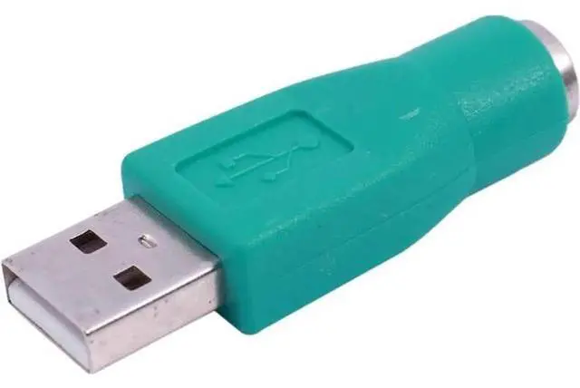 Alt view image 4 of 7 - 3Pack USB to PS2 Adapter Converter, USBA 4Pin to PS/2 6Pin Jack Connector for Old PS2 Keyboard Mouse, PlugandPlay Converter for Desktop PC Laptop Notebook Lacking Native PS2 Interface