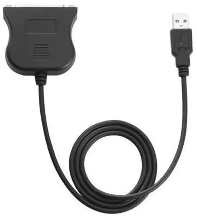 Alt view image 4 of 6 - Black BiDirectional USB to DB25 25Pin Parallel Printer Adapter Cable, USBA to DB25 Parallel Port Converter Cord, Bidirectional Data Communication for Legacy Parallel Printers and Industrial DB25 Pe