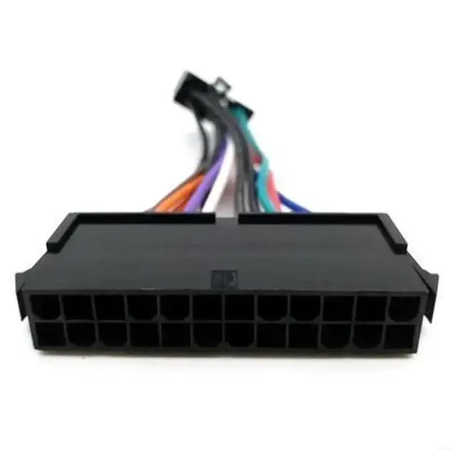 Alt view image 2 of 4 - ATX 24Pin Female to 10Pin Male PSU Power Adapter Cable, Compatible with Lenovo IBM Desktop Motherboards, Convert Standard 24Pin ATX PSU to 10Pin Mainboard Connector for PC Repair DIY Mod Upgrade