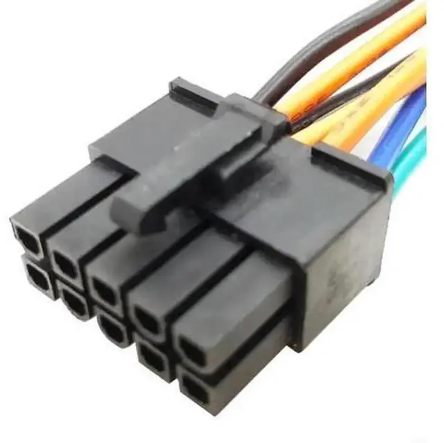 Alt view image 3 of 4 - ATX 24Pin Female to 10Pin Male PSU Power Adapter Cable, Compatible with Lenovo IBM Desktop Motherboards, Convert Standard 24Pin ATX PSU to 10Pin Mainboard Connector for PC Repair DIY Mod Upgrade