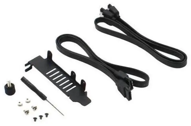 Alt view image 5 of 5 - 3in1 NGFF & MSATA SSD Adapter Card, M.2 NVMe to PCIe 16X, M.2 SATA to SATA III, MSATA to SATA Converter Card for Multiple SSD Storage Expansion on Desktop PC
