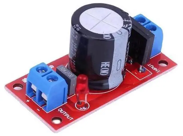 Main image of AC to DC Transformer Rectifier Filter Power Supply Board,8A SingleChannel ACDC Power Rectifier Filter Module with LED Indicator,for Audio Amplifier Monitoring Equipment Circuit Power Conversion