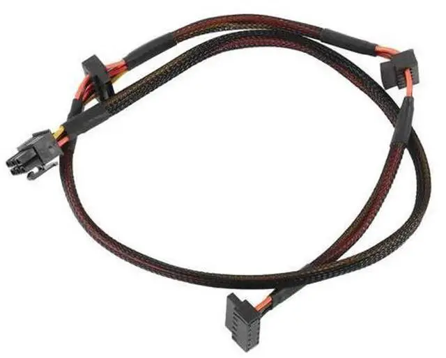 Main image of Modular PSU 6Pin to 3Port SATA Power Cable,18AWG Gauge 80cm Modular Power Supply Cord for Antec NP TP ECO Series PSU,MultiSATA Power Extension Wire for Hard Drives SSD Storage Devices