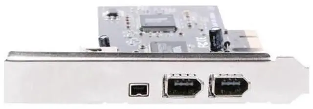 Alt view image 2 of 4 - PCIE 1X IEEE 1394A Firewire Adapter Card,4Port (3+1) 1394A Controller Card with 6Pin to 4Pin Firewire Cable,HighQuality FireWire Expansion Card for Desktop PC Device Connection