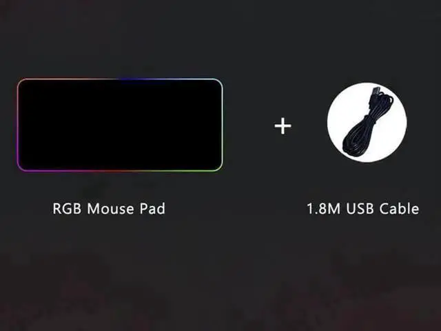 Alt view image 3 of 4 - Extended Large RGB Gaming Mouse Pad GunDam RX782 Pattern, AntiSlip Natural Rubber Base Mouse Mat for Home Office Gaming Work, Multiple Sizes 900×400mm / 300×250mm