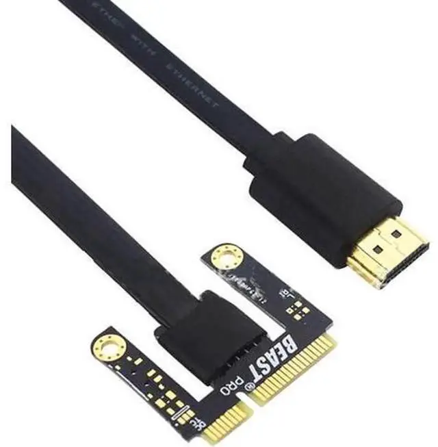 Alt view image 2 of 7 - PCIE EXP GDC External Laptop Video Card Dock, Graphics Card Laptop Docking Station for Beast Mini PCIE, NGFF M.2, Expresscard, Comes Only with Mini PCIE Connection Cable