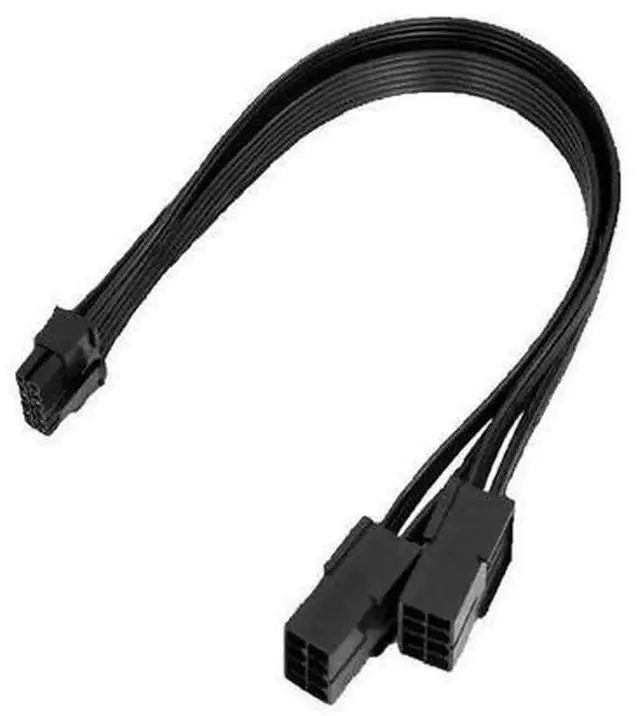 Main image of 2 x 8Pin to 12Pin GPU Power Adapter Cable, PCIE 8Pin to 12Pin Graphics Card Power Supply Converter Cord for RTX 3060Ti 3070 3080 Gaming Video Card