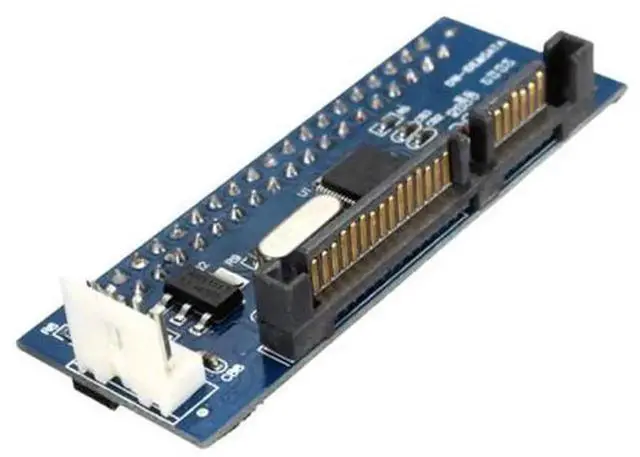 Alt view image 3 of 4 - IDE to SATA Converter Card, Parallel to Serial Hard Drive Adapter, IDE Female to SATA Male Converter Board for 3.5Inch PATA IDE Hard Disk Drive HDD Data Transfer