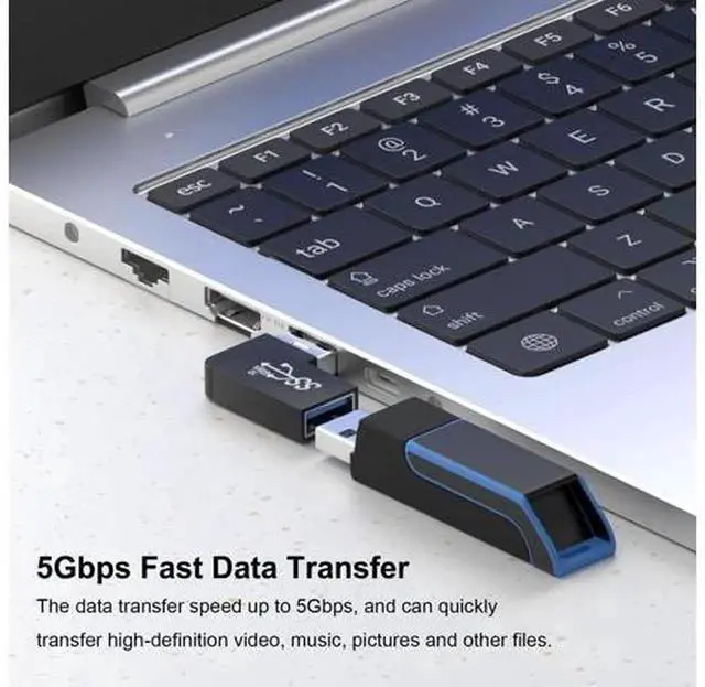 Alt view image 5 of 5 - 4Pack 90 Degree USB 3.0 Adapter, Up Down Vertical & Left Right Horizontal Angle USB Male to Female Extender Connector for Tight Space Device Connection