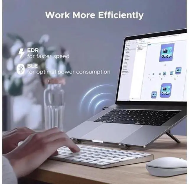 Alt view image 7 of 7 - UGREEN USB Bluetooth 6.0 Adapter for PC, EDR & BLE Bluetooth Dongle Receiver, Plug & Play for Windows 11 10 8.1, for Bluetooth Headphones, Keyboard, Mouse, Speakers and Wireless Printer