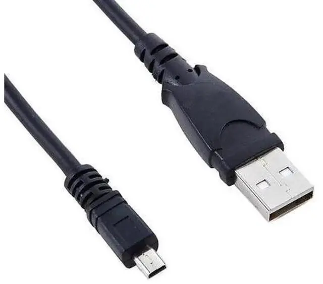 Main image of 8Pin USB Data Sync Transfer Charger Cable Cord for Panasonic Lumix Digital Camera DMCTZ30 S/K, DMCTZ3 A, Support Photo Video File Transfer & Camera Battery Charging