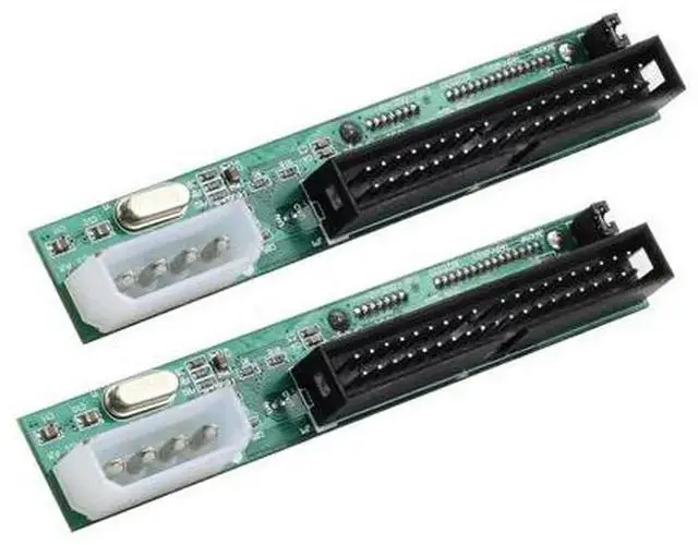 Main image of 2Pack 2.5" SATA to 3.5Inch IDE 40Pin Male Adapter Converter Card, SATA to ATA IDE 40Pin Port for ATA133 ATA100 HDD, CDROM, DVDROM Serial Storage Drive Conversion
